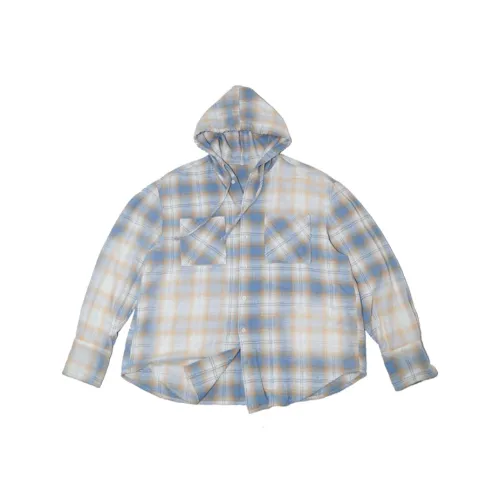 Tre Club AW24 Рубашка Унисекс Радужный Синий