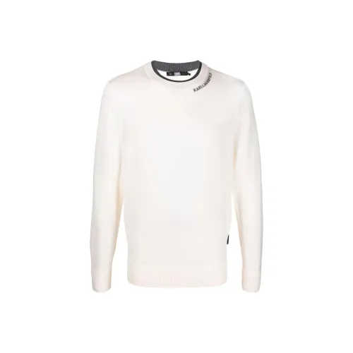 Karl Lagerfeld Свитер Мужской Белый