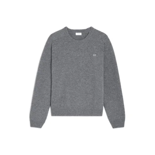 CELINE FW22 Кашемировый свитер мужской серый