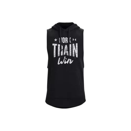 Under Armour Топ без рукавов Мужской Черный