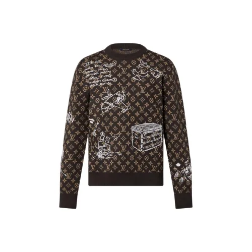 LOUIS VUITTON Свитер Мужской Коричневый