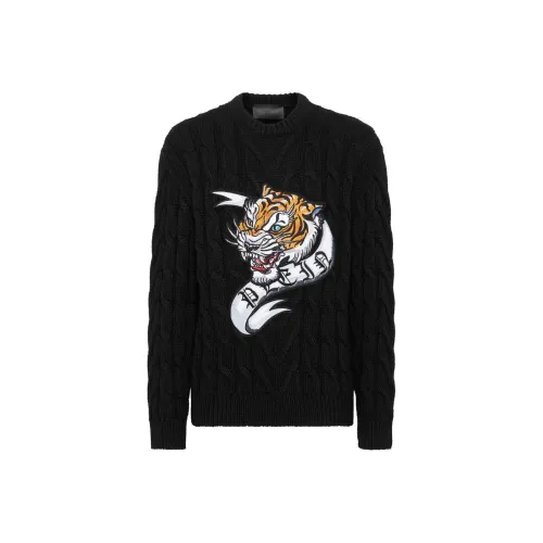 PHILIPP PLEIN SS24 Свитер Мужской Черный