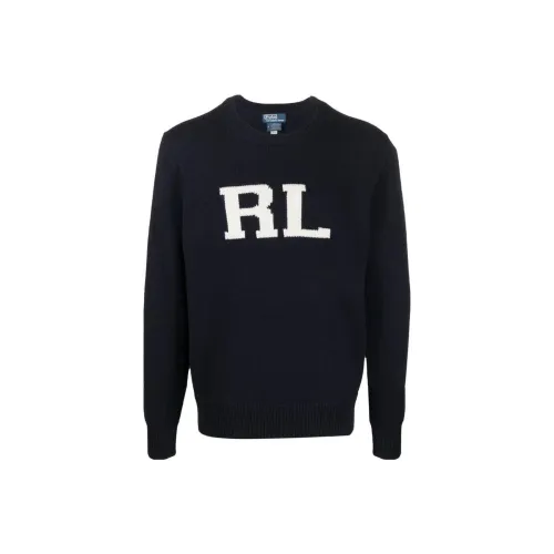 Polo Ralph Lauren FW22 Свитер Мужской Темно-синий