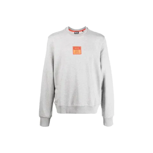 DIESEL Серые Мужские Свитера