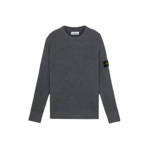 Stone Island Серые Мужские Свитера