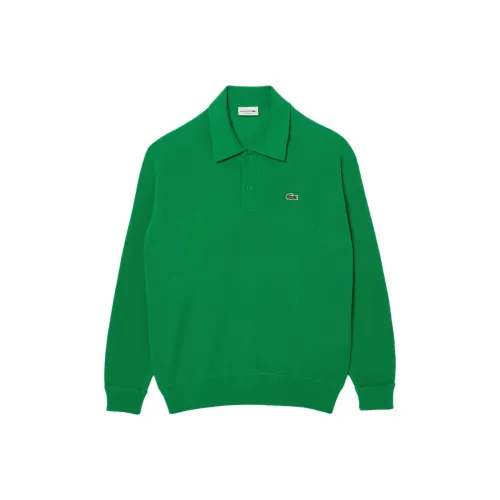 LACOSTE Зеленые Мужские Свитера