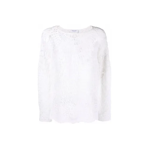 Marine Serre Белый Мужской Трикотаж