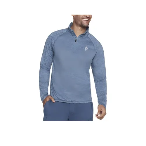 Skechers Skech KNIT Ultra Go Shirt Men's Steel Blue