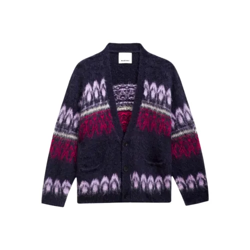 ISABEL MARANT FW24 Свитер Мужской Темно-синий