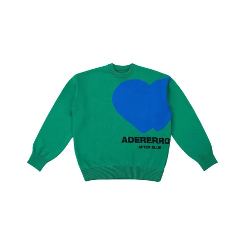 ADER ERROR Зеленый Унисекс Свитеры