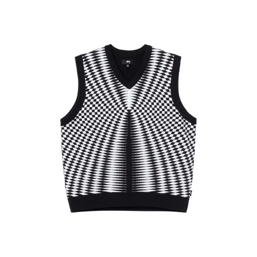 Stussy Черные Унисекс Футболки