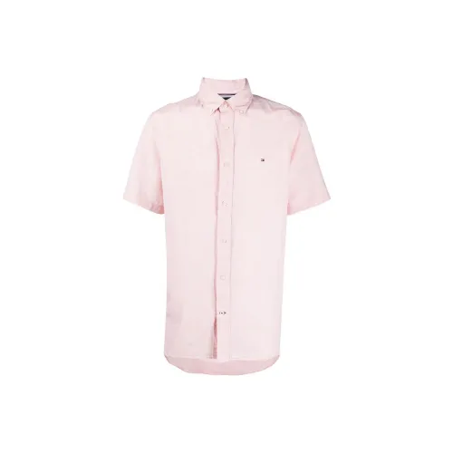 Tommy Hilfiger Рубашка Мужская Розовая