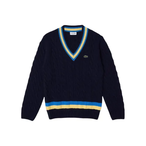 Свитеры для мужчин LACOSTE Collaboration Marine Blue