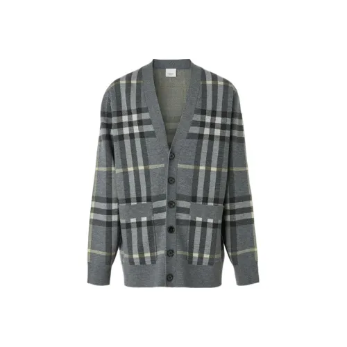 Burberry SS22 Свитер Мужской Цвет Тюлень Серый