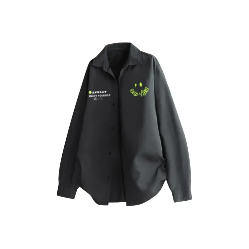 Qnxeey Рубашка Весна And Осенний Унисекс