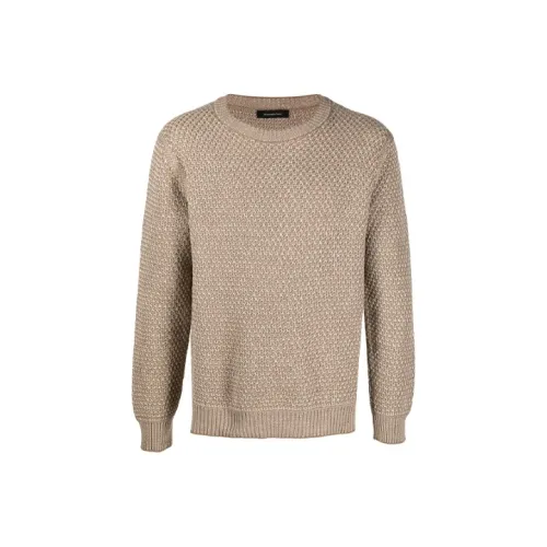 Ermenegildo Zegna Хаки Мужские Свитера