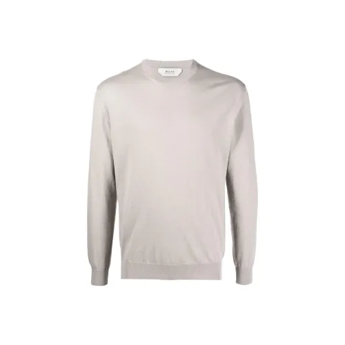 Ermenegildo Zegna Бежевые Мужские Свитера