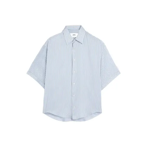 AMIPARIS Blue Men's Shirts AMIPARIS Синий Мужские Рубашки