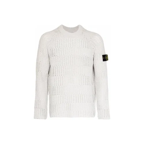 Stone Island Белые Мужские Свитера