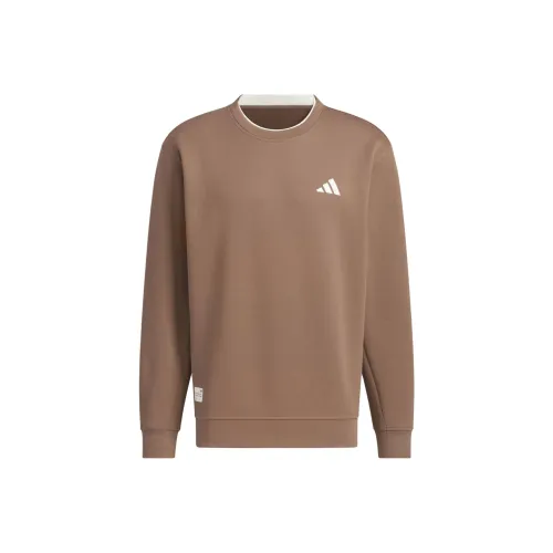 Adidas Коричневый Мужской Свитшот
