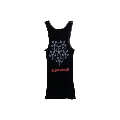 Chrome Hearts Топ на бретелях Мужской Черный