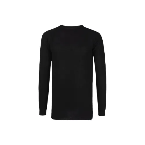 RICK OWENS Черные Мужские Кашемировые Свитера