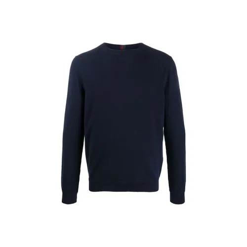 GUCCI FW21 Кашемировый свитер мужской синий