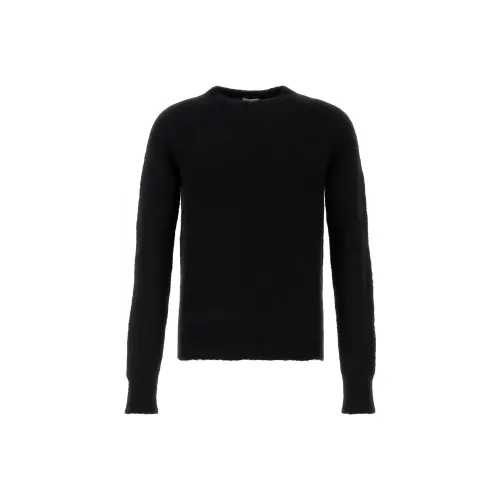 DRIES VAN NOTEN Мужские черные свитеры