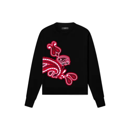 AMIRI Черные Мужские Кашемировые Свитера