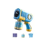 [Батарея Версия] Синий Квадрат Пузырьки Стиральная машина [и 10 упаковок концентрата]