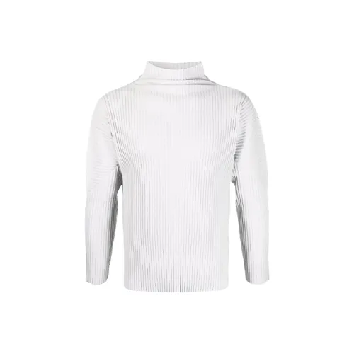 ISSEY MIYAKE Серый Мужской Свитеры