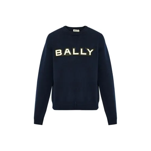 BALLY Мужские свитеры синего цвета