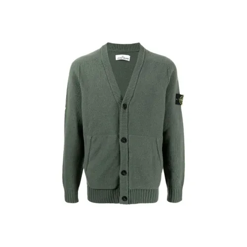 Stone Island Армейский зеленый Мужские Свитера