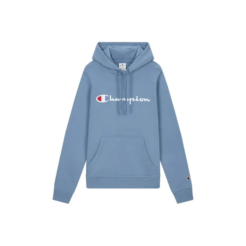 Champion FW24 Script SHOP Свитшот Унисекс Синий