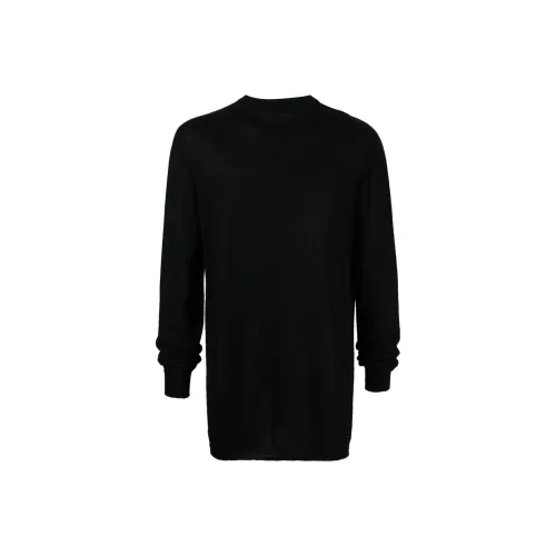 RICK OWENS Черные Мужские Кашемировые Свитера
