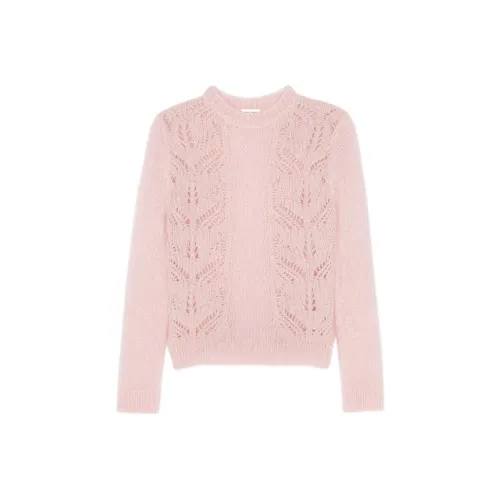 SAINT LAURENT SS22 Свитер Мужской Розовый