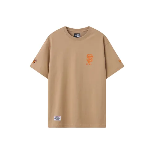 New Era Коричневая Унисекс Футболка