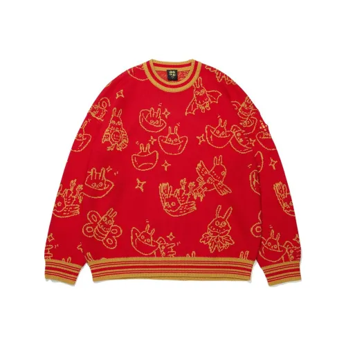 LINING Sports Trend Series Свитер Унисекс Красный