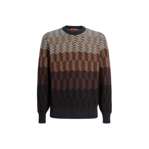 MISSONI FW24 Свитер Мужской Коричневый