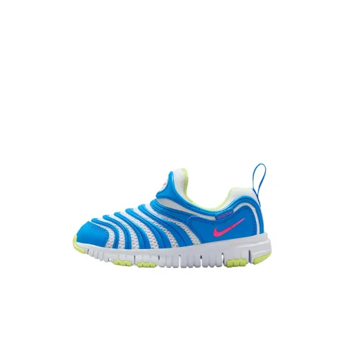 Nike Dynamo Free Амортизация и Дышащий Низкий Топ Casual Синий Детский