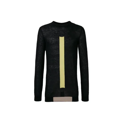 RICK OWENS RO SS22 Свитер Мужской Черный