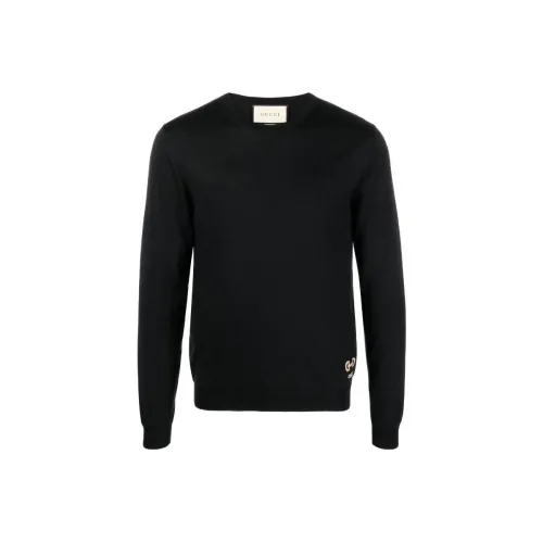 GUCCI Мужские черные свитеры