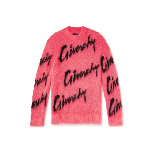 GIVENCHY SS23 Свитер Мужской Персиково-розовый