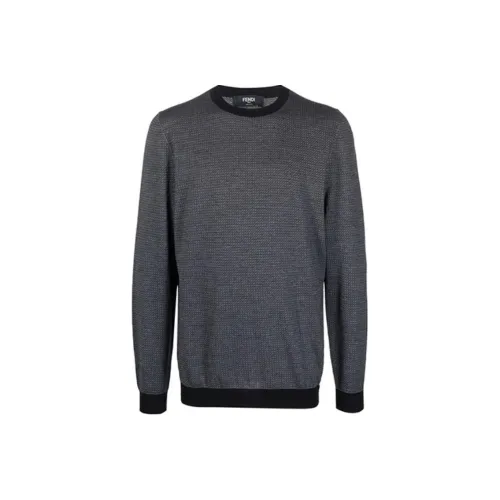 Fendi Серые Мужские Свитера