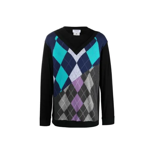 Marine Serre FW22 Свитер Мужской Черный