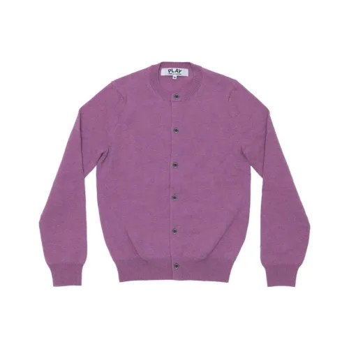 CDG Play Фиолетовый Унисекс Свитеры