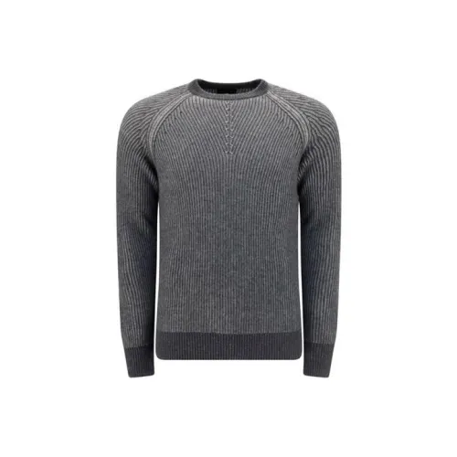 ROBERTO COLLINA Серый Мужской Свитера