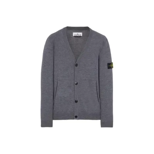 Stone Island Серые Мужские Свитера