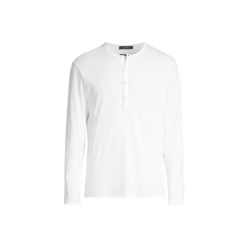 VINCE Белые Мужские Рубашки