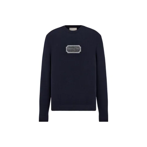 DIOR FW22 Трикотаж Мужской Трикотаж Синий Мужской Синий